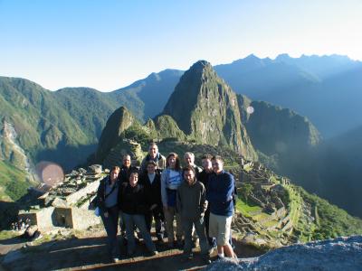 Our group at Machu Picchu