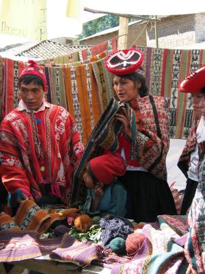 Market Day, town of Lares.