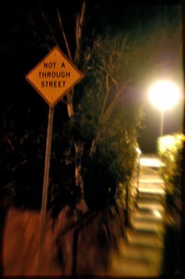 not a through street