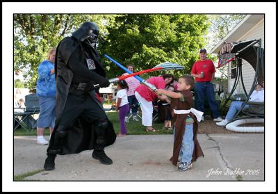 ...his anger toward Vader makes him strong...