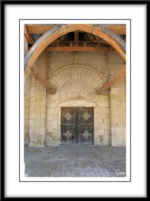 Bourgueil church portal