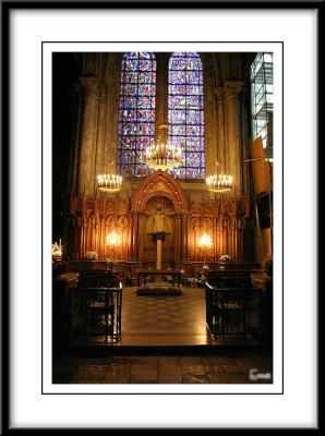 Chartres cathedral, chapel