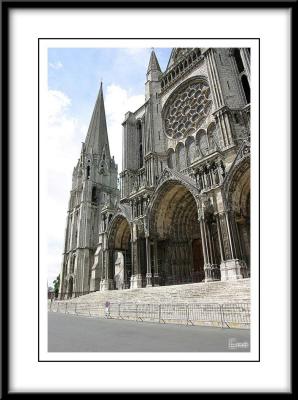 Chartres cathedral, side portal