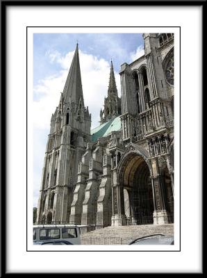 Chartres cathedral, side entrance