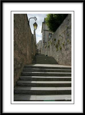 Chartres, stairs