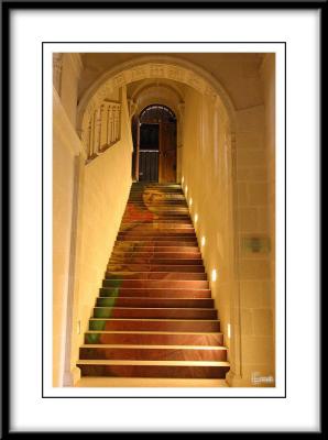 Fontevraud, grand escalier