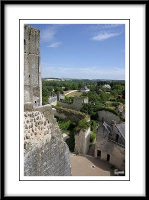 Loches, view from donjon