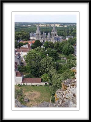 Loches, view from donjon