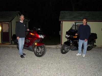 Steve and James at Motomeet 2005 ST1100s