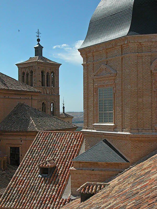 Church rooftops