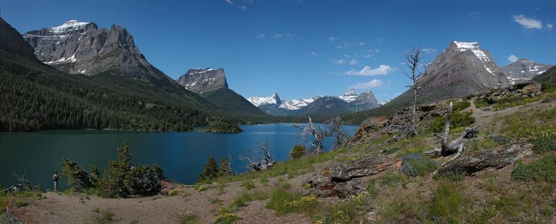 St. Mary Lake from Sun Point