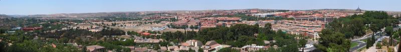 New Toledo skyline from Old Town wall