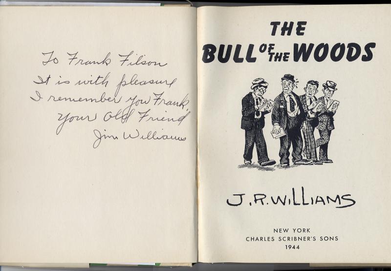 Bull of the Woods (inscription to copy one)