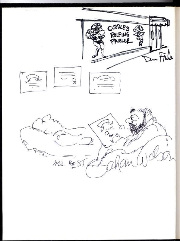Gahan Wilson and Dana Fradon (The Art in Cartooning)