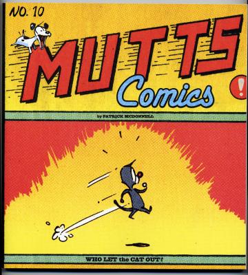 Mutts Ten:  Mutts Comics (2005) (signed with original drawing of Millie and Frank)