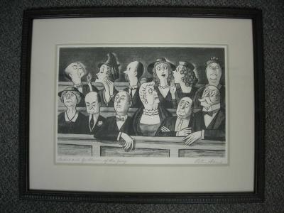 Signed piece:  Ladies and Gentlemen of the Jury