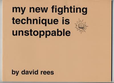 My New Fighting Technique Is Unstoppable (2003) (signed with original drawing)