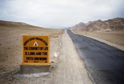 The Journey Of Life Is Long And The Path Unknown (Ladakh)