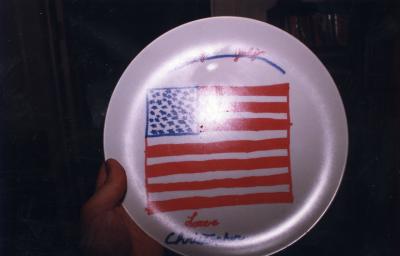 One of those plates that you make as a kid