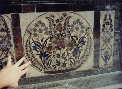 Indian inlaid marblework
