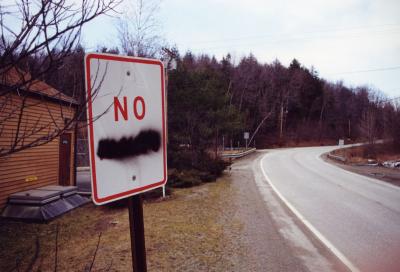 Defaced Signs