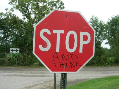 Stop and Think (Shelbyville, IN)