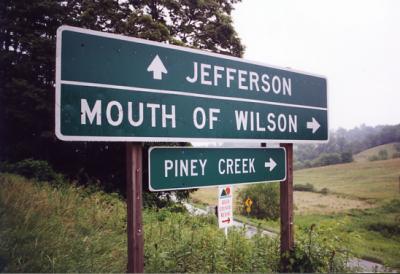 Mouth of Wilson.  Wilson objects.