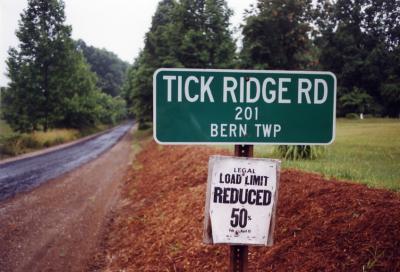 Tick Ridge Road