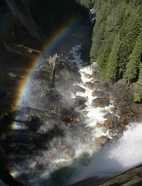 Vernal Falls From Top