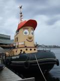 A happy tugboat
