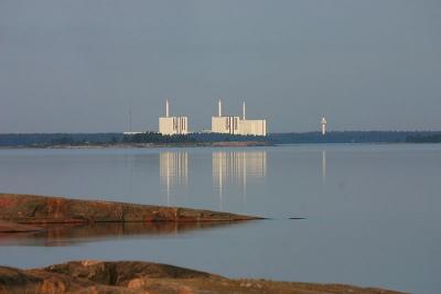 July 7: Still morning over the power plant