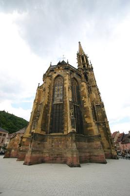 The cathedral in Thann