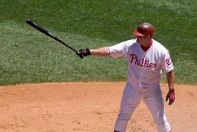 Thome classic bat pointing