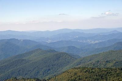 View from Mount Mitchell Tower