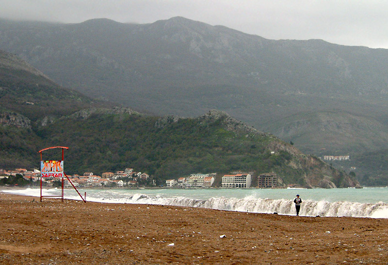 Off season, near Budva