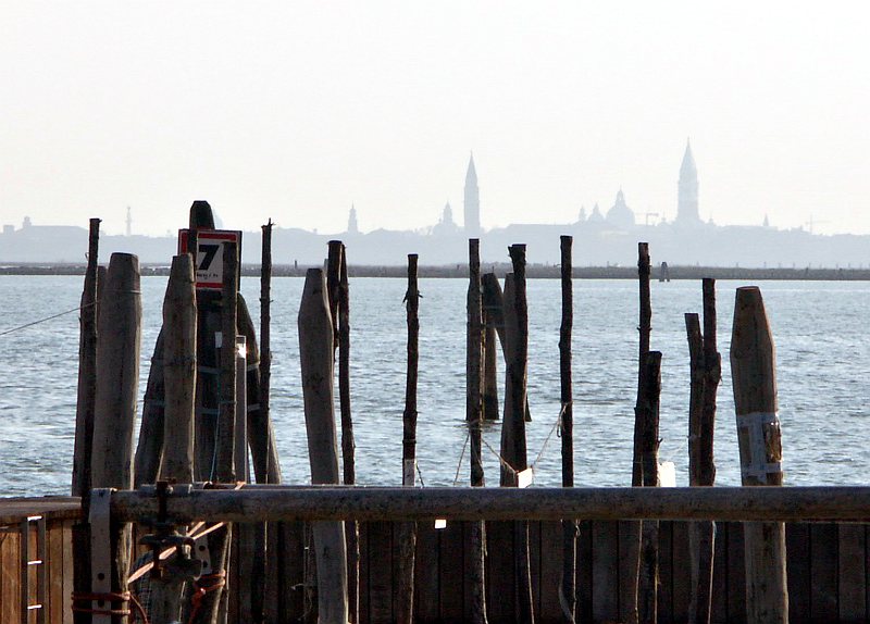 View towards Venice from Burano