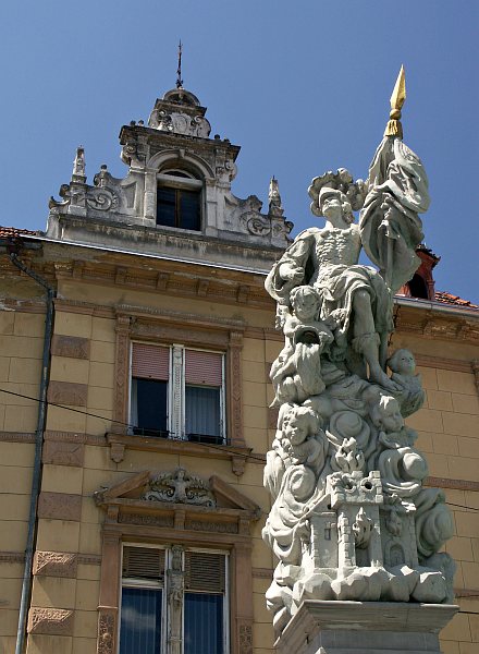 Ptuj - St Florian Monument