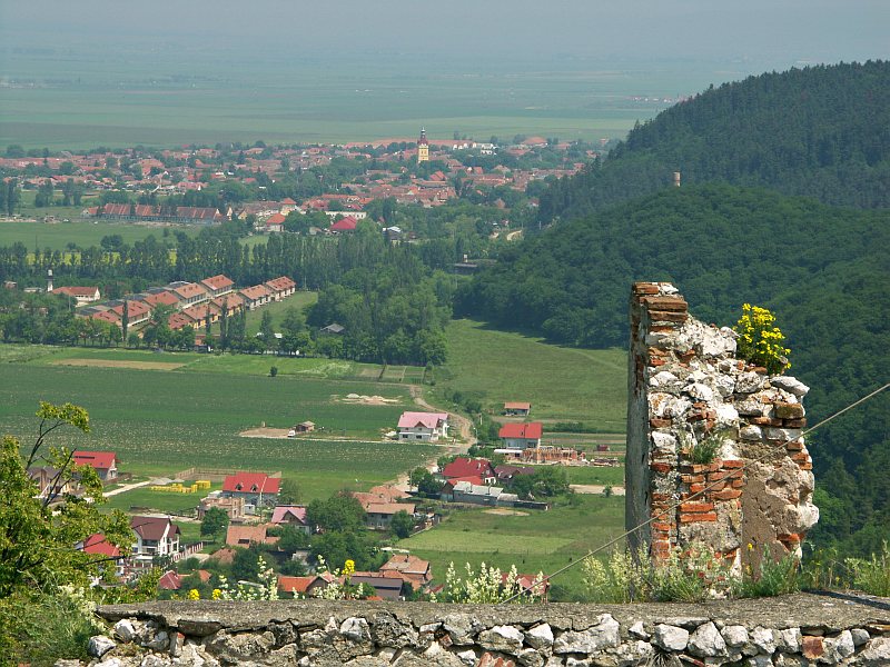 View from Rasnov Castle