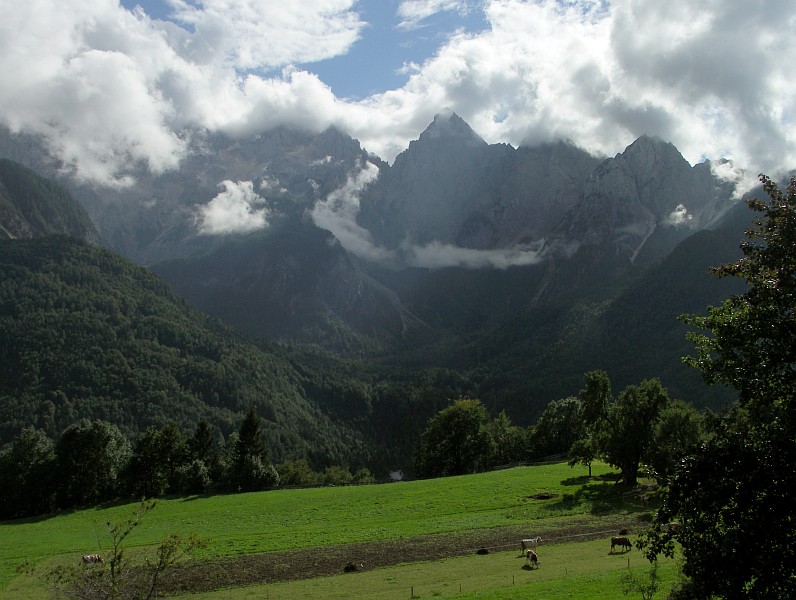 View from Srednji Vrh