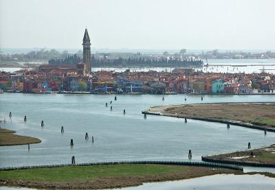 View of Burano from Torcello