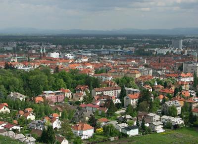 Maribor - view from the north