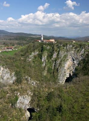 Near Škocjan Cave