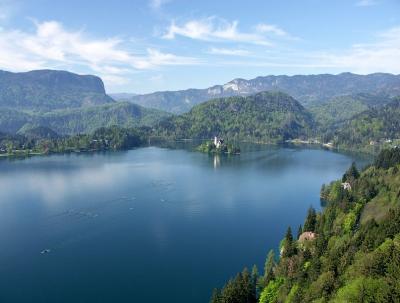 Lake Bled, from the Castle