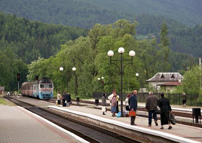 Train station, Yaremche