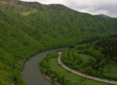 Váh River, near Strečno