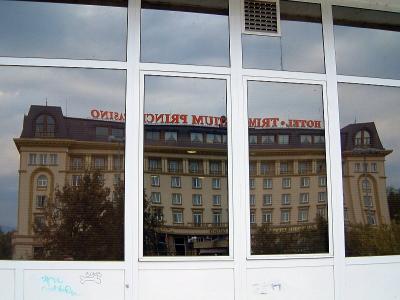 Plovdiv - reflected hotel