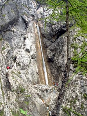 Upper Martuljek Falls