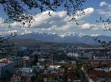 Looking north from Ljubljana