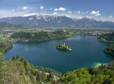 Lake Bled, from Osojnica hill