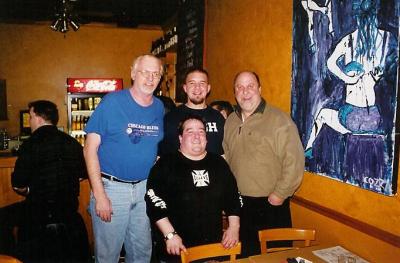 RICH LUKASZ, GUNS CAMBELL, AND KURT SWANSON WITH PAT SMILLIE